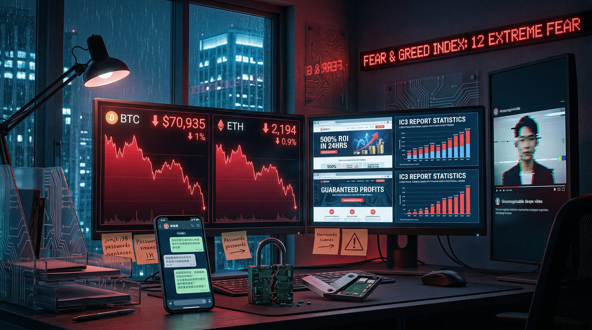 Crypto Investment Scams Surge 45% to 88,000 Cases, $4.7B Losses