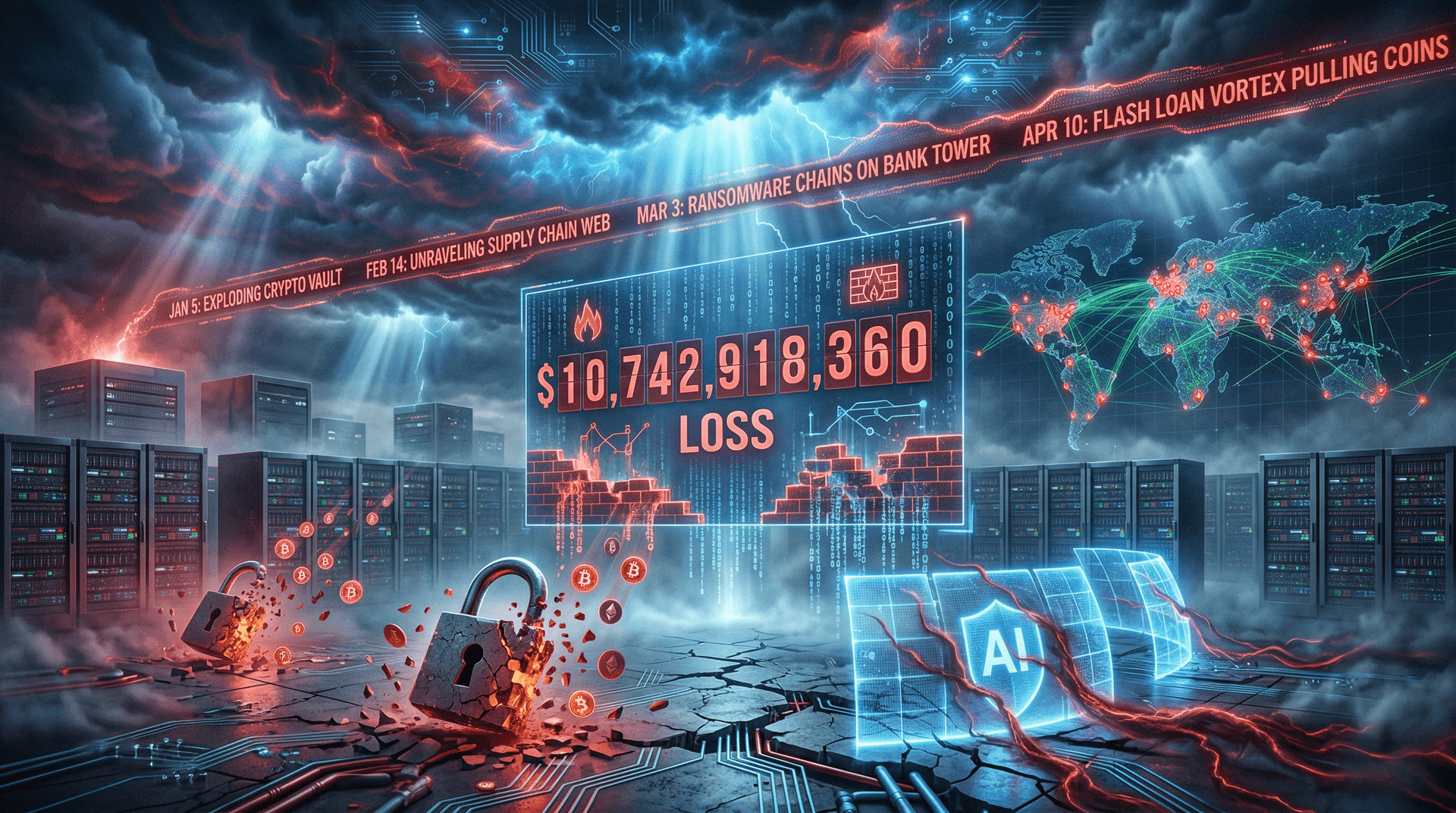 2026 Hack Surge: Hackers Steal $10 Billion Across 142 Breaches by April 13