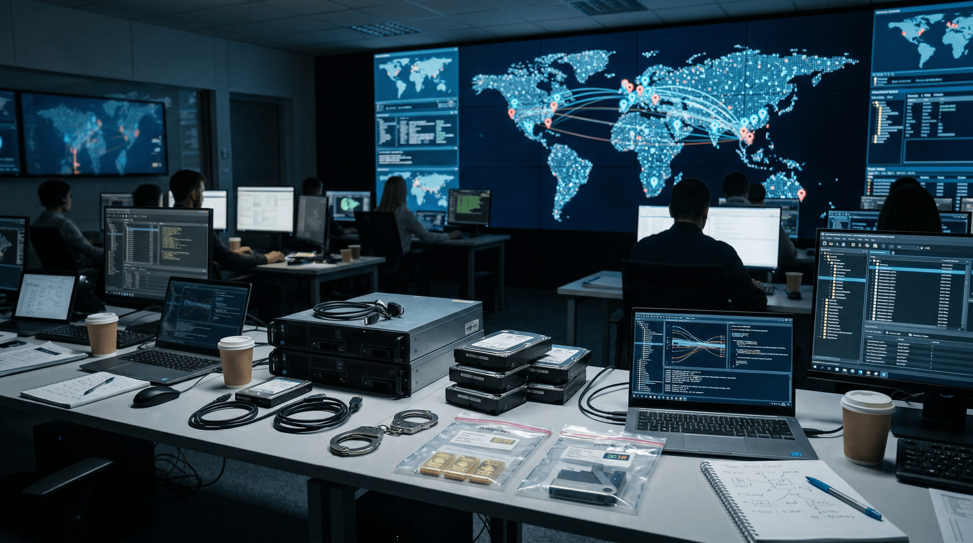 Europol's Crypto Theft Operation: 75 Arrests, $180M Seized