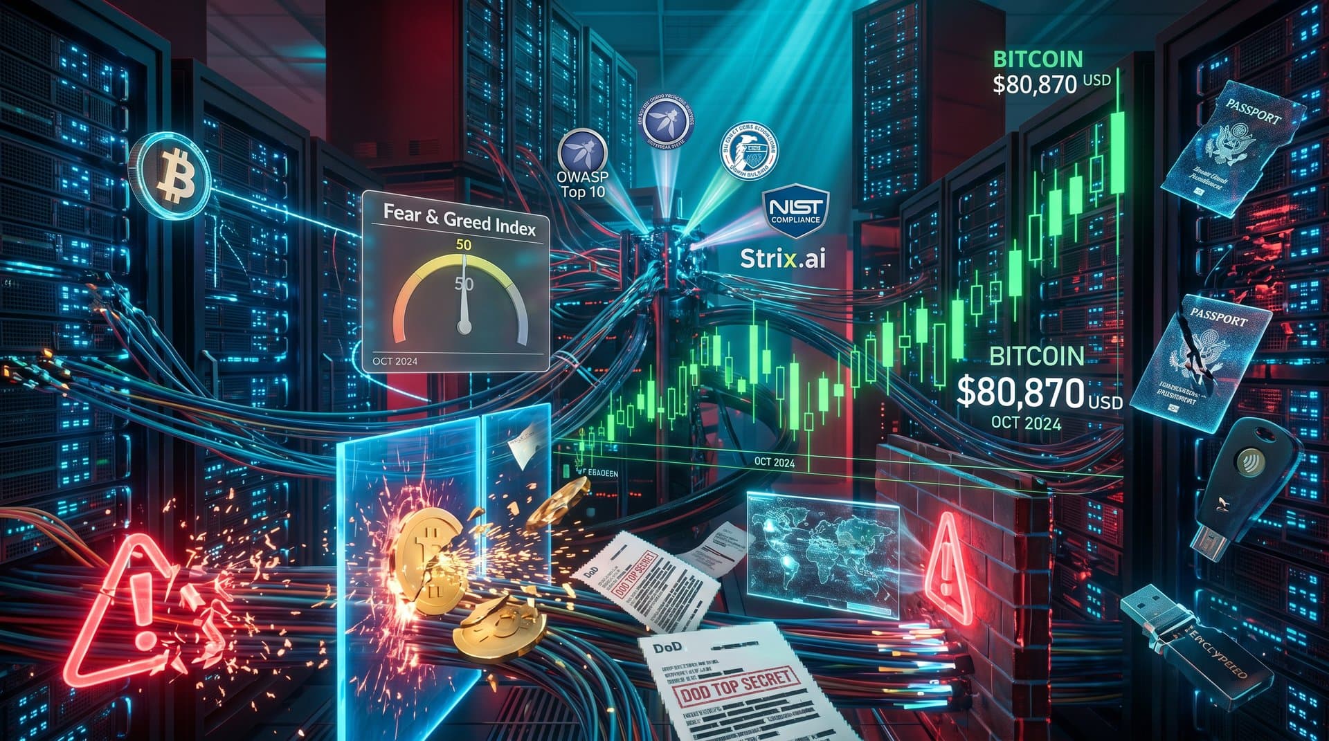Digital alert of multi-tenant vulnerability breaching cloud barriers with Bitcoin charts