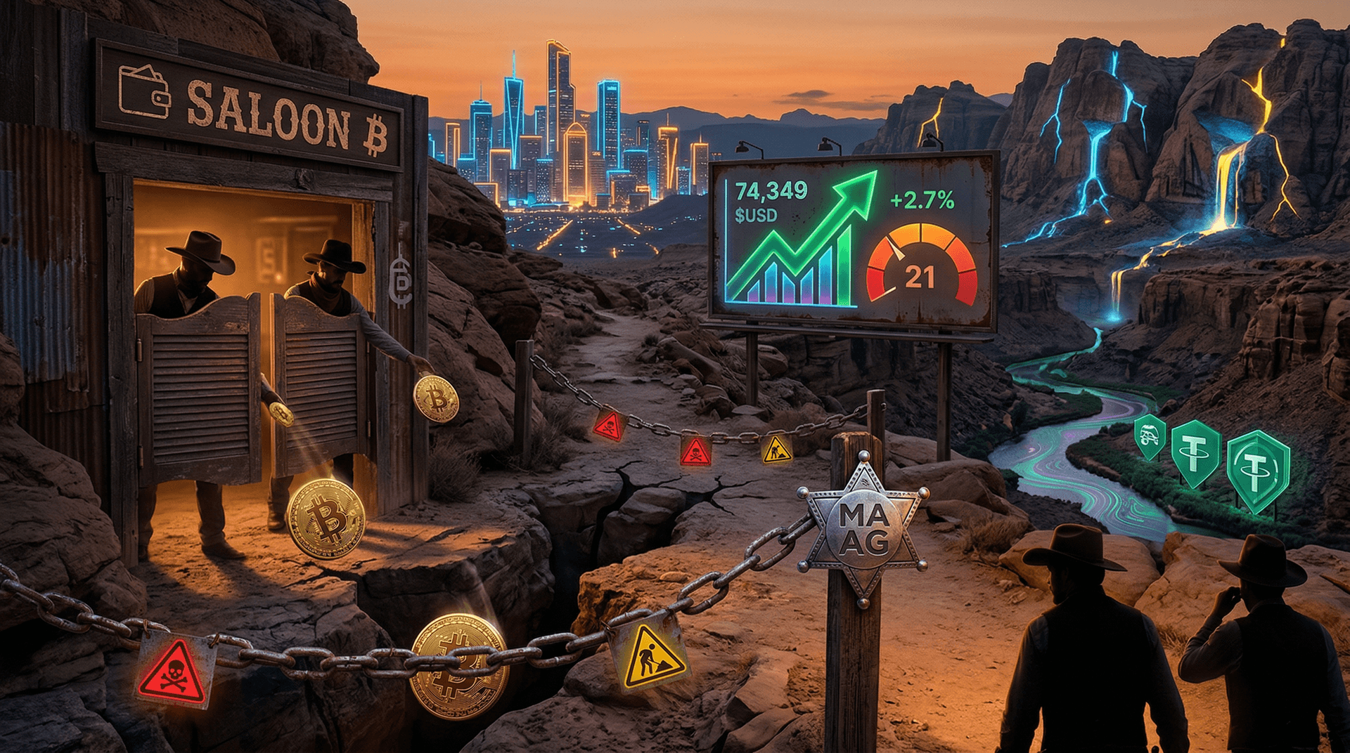 Crypto-Scams Surge: MA AG Warns as Bitcoin Hits $74K