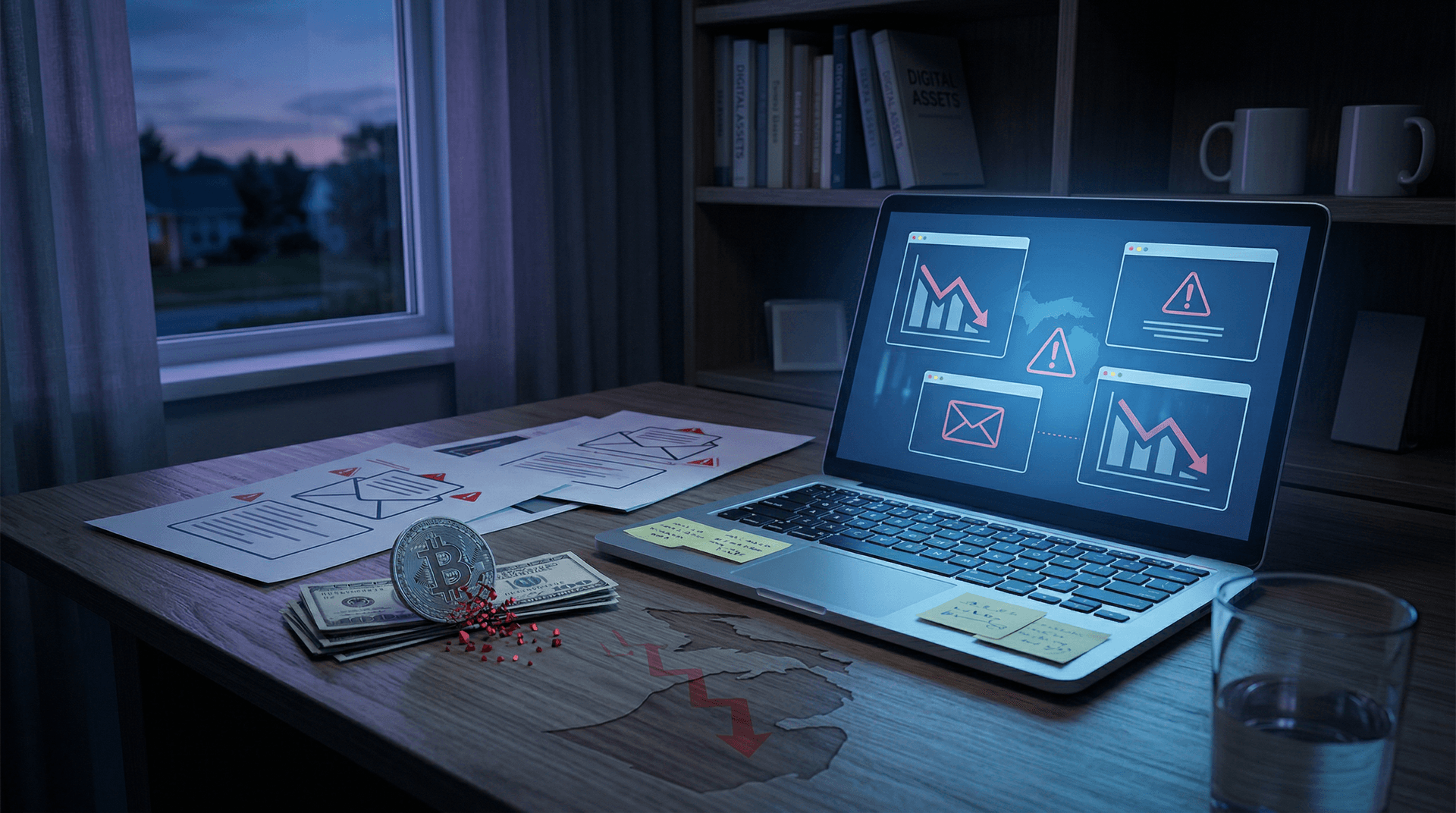 Michigan Crypto Fraud Steals $10M in 2025 as Fear Index Hits 21