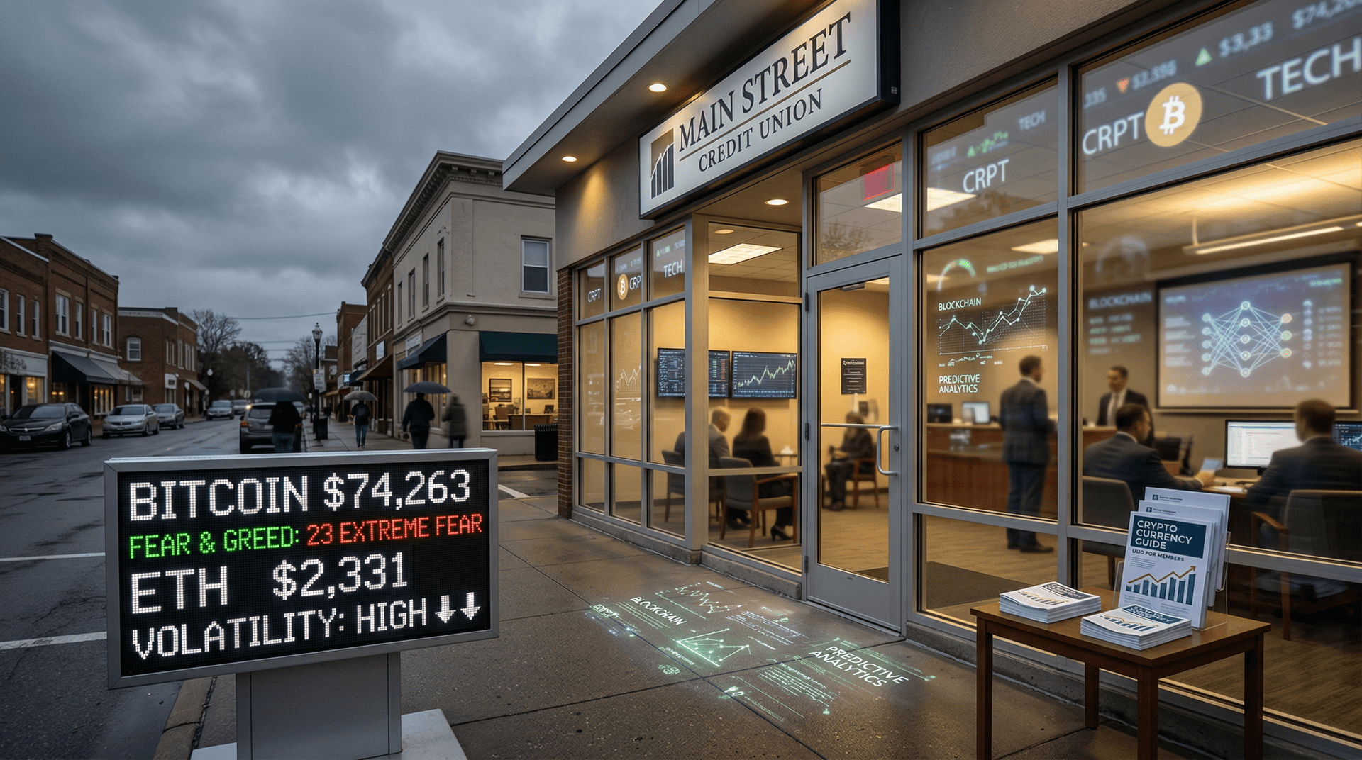 Credit Unions Crypto: St. Thomas Expert Eyes $74K Bitcoin Opportunities