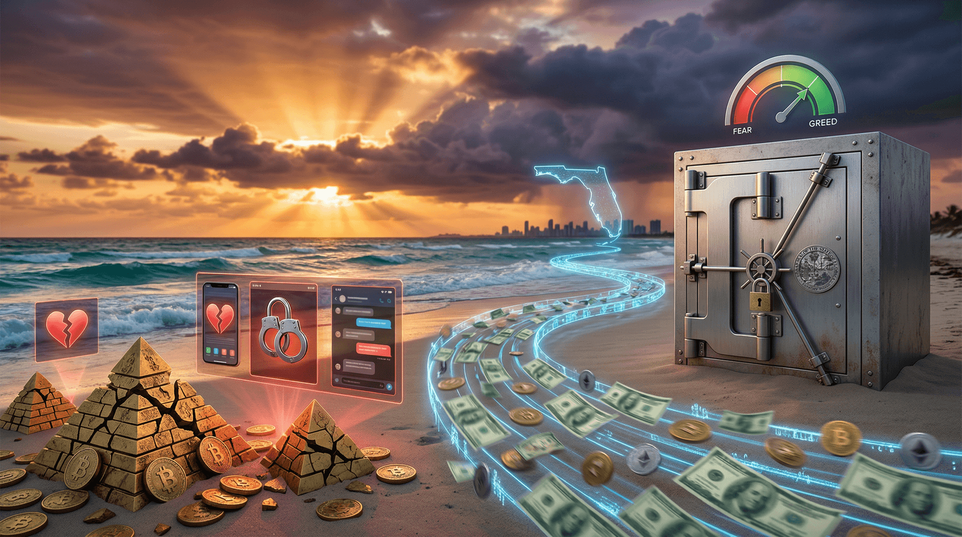 Florida Recovers Millions from Romance Crypto Scams as Bitcoin Hits $73,995