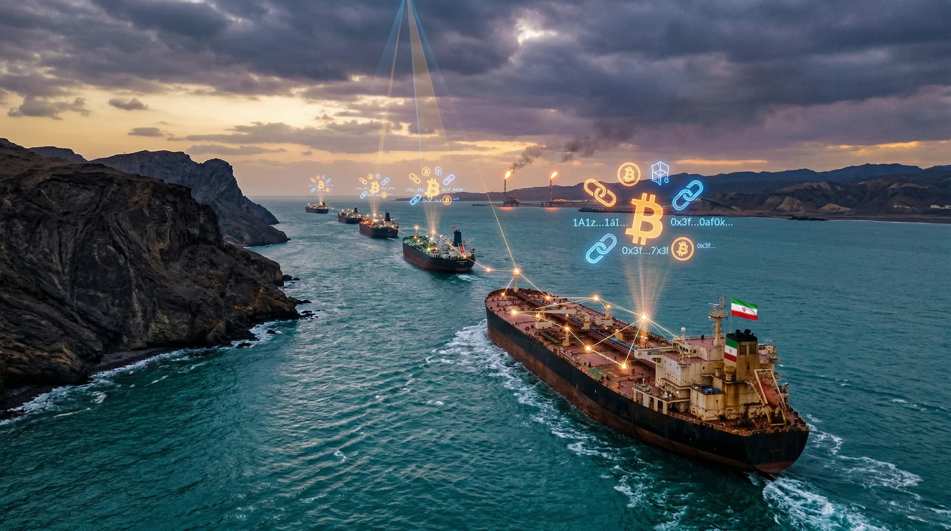 Iran Crypto Tolls in Strait of Hormuz Spark Alarm