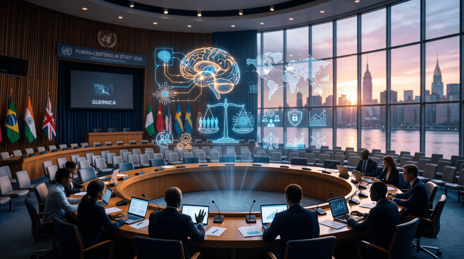 UN AI Panel Launches Global Study on Human-Centered Tech
