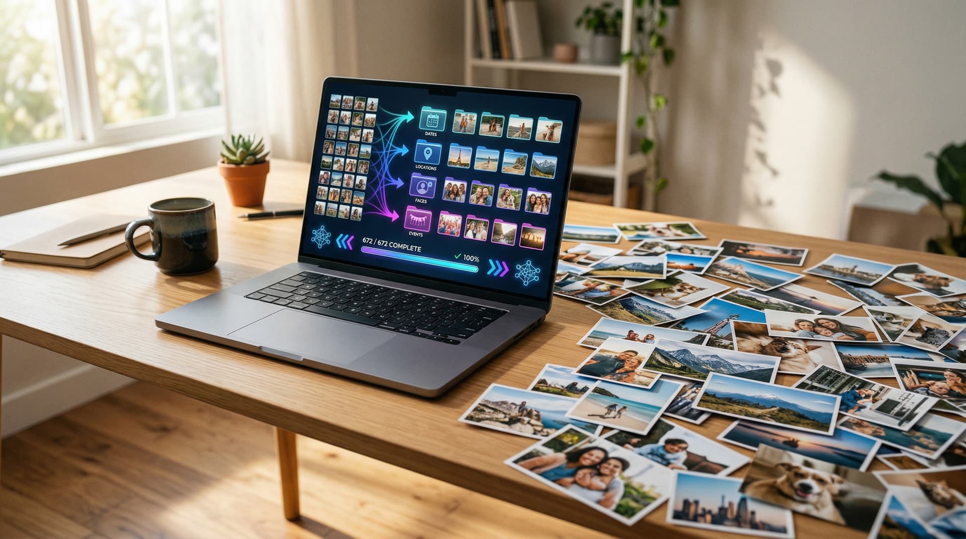 AI Desktop Agents Sort 672 Photos Better Than Pro Tools