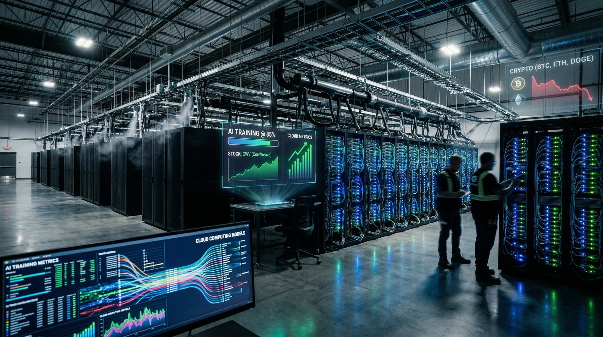 CoreWeave AI Stock Surges After Anthropic Deal